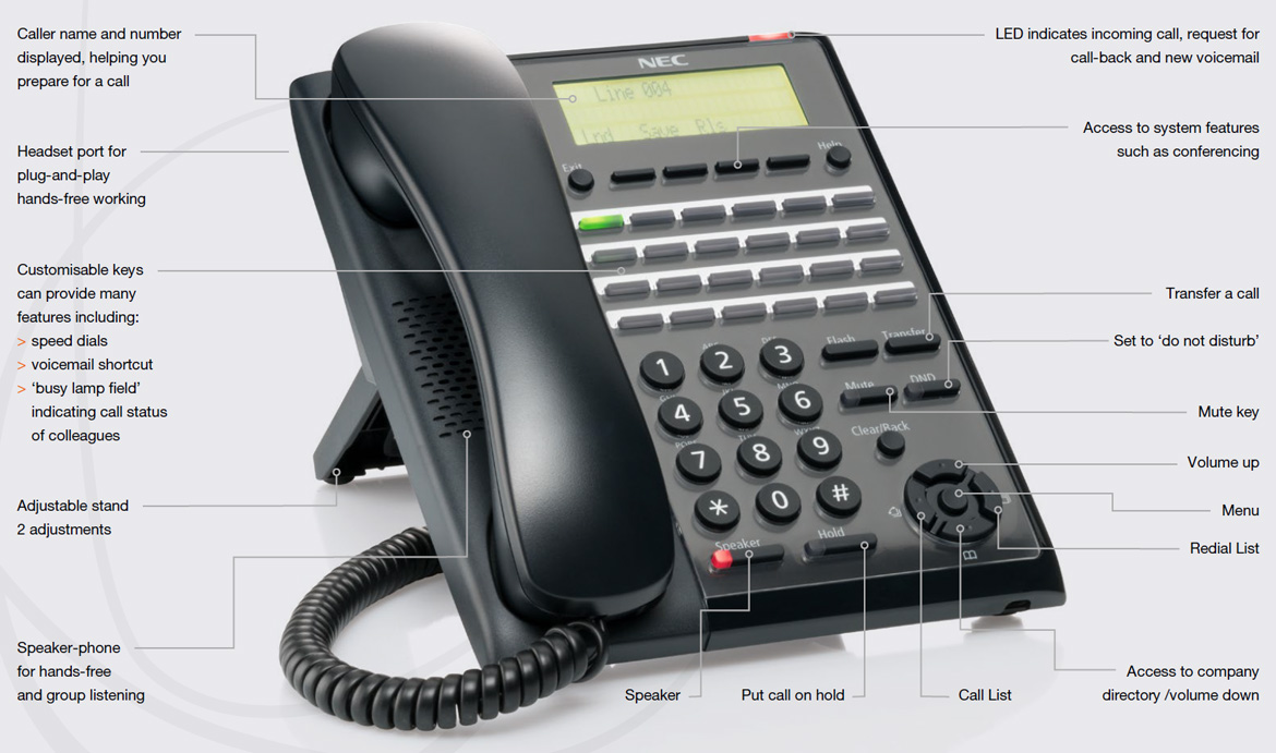 nec sl2100 phone system