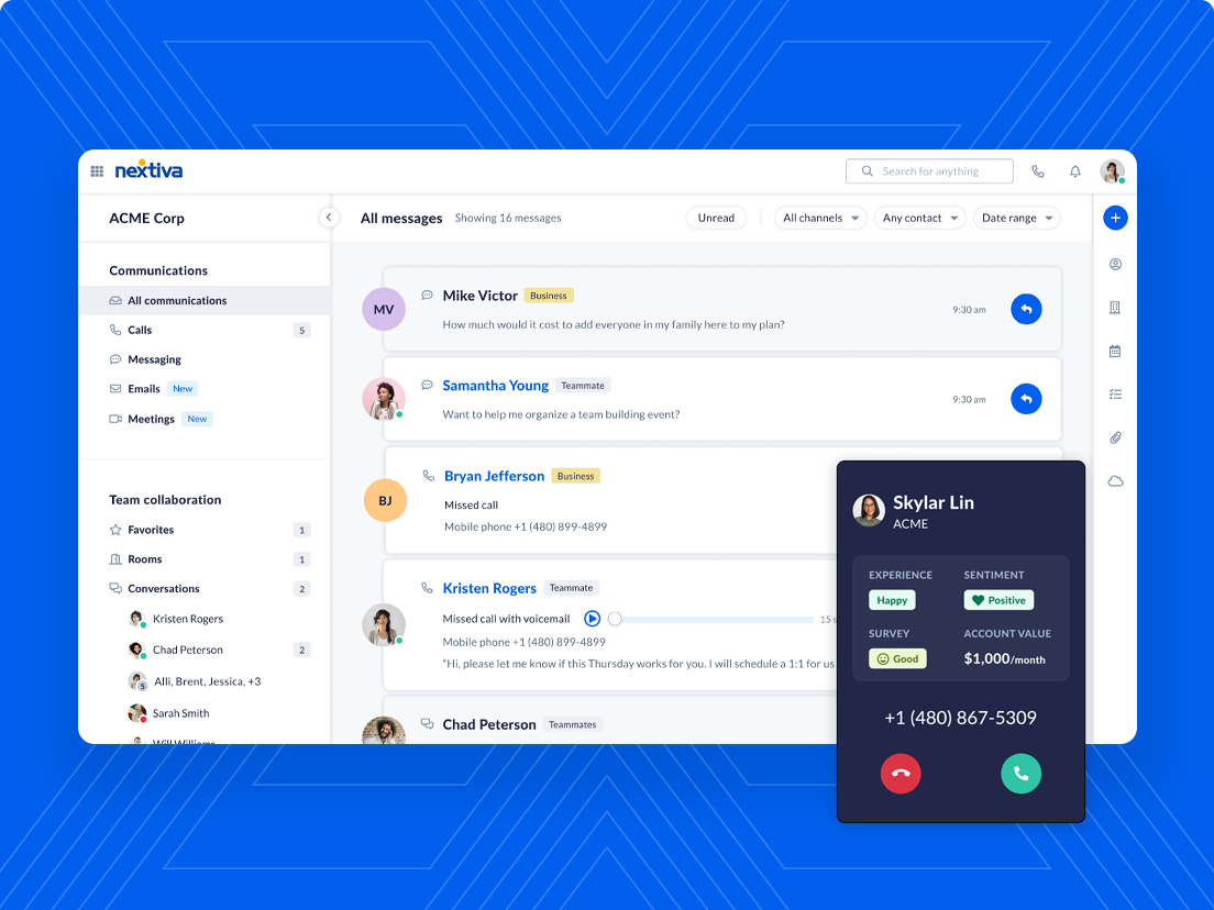 nextiva business communication suite