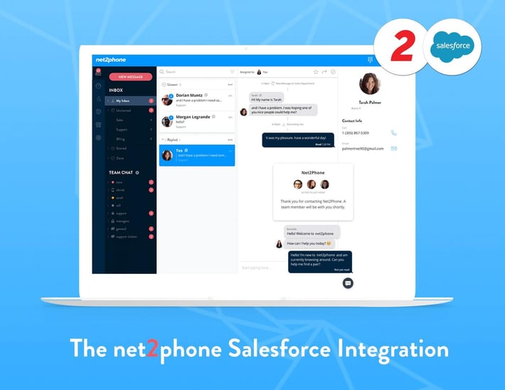 salesforce voip